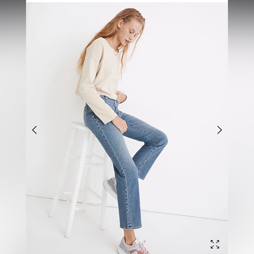 MADEWELL Denim Slim Demi-Boot Jeans Size 27